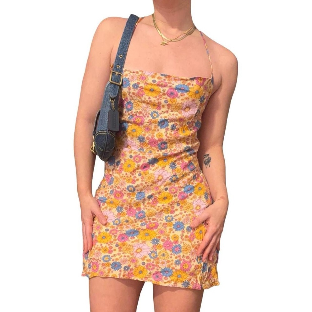Floral Mini Slip Dress
